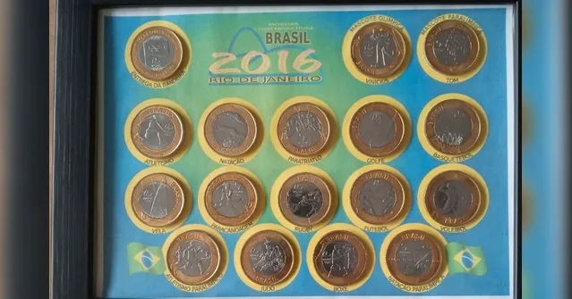 Imagem ilustrativa da notícia De ouro, moedas das Olimpíadas do Rio valorizam 300%