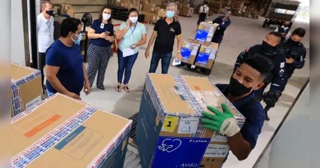 Imagem ilustrativa da notícia Pará recebe mais 39.780 vacinas contra a covid-19