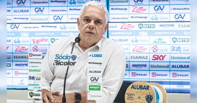 Imagem ilustrativa da notícia Vídeo: "É a hora de mudar", diz presidente do Paysandu