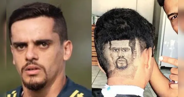 Imagem ilustrativa da notícia Barbeiro faz cortes com "cara" de jogadores de futebol