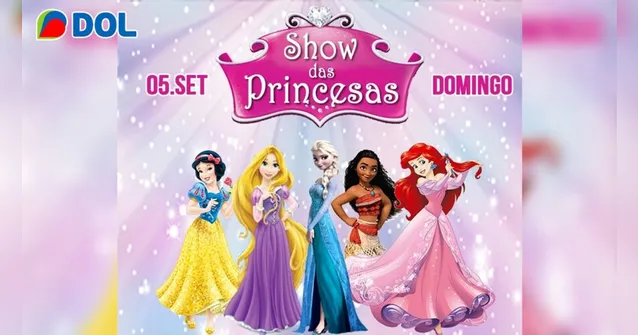 Imagem ilustrativa da notícia Espetáculo das "Princesas" irá acontecer neste domingo!