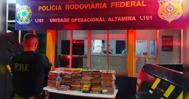 Imagem ilustrativa da notícia Caminhão é apreendido com 205 quilos de cocaína no Pará