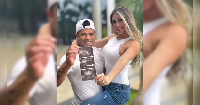 Imagem ilustrativa da notícia Hulk e esposa anunciam gravidez do primeiro filho juntos