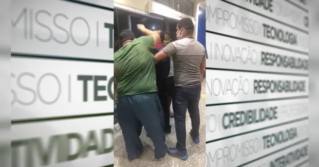 Imagem ilustrativa da notícia Homens saem no soco na estação do BRT de São Brás