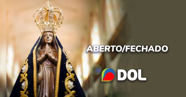 Imagem ilustrativa da notícia Veja o que funciona  no Feriado de Aparecida na terça (12)