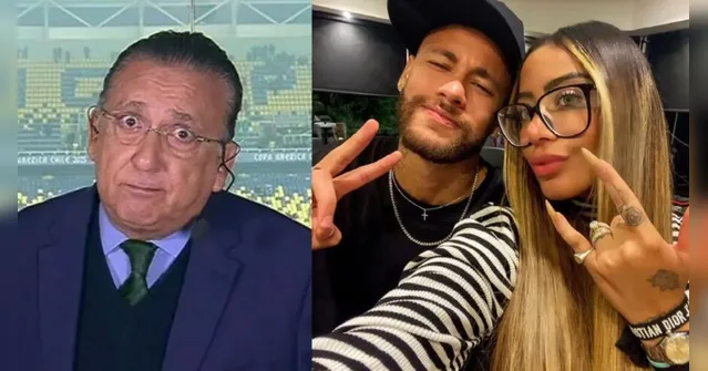 Imagem ilustrativa da notícia Vídeo: irmã de Neymar rebate Galvão: "idiota, ele ou você?"