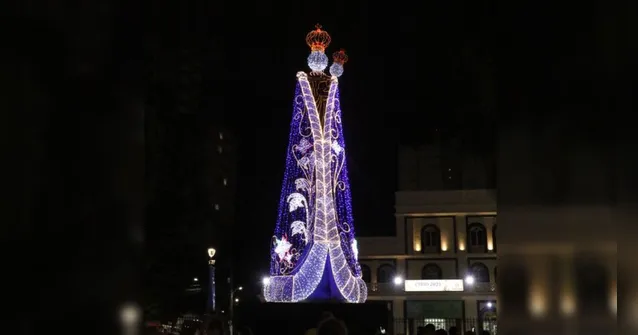 Imagem ilustrativa da notícia É Círio outra vez! Iluminação temática é inaugurada em Belém