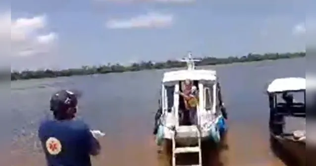 Imagem ilustrativa da notícia Vídeo: menino de 3 anos é atingida por lança no Pará
