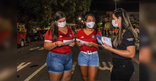 Imagem ilustrativa da notícia Campanha combate a importunação sexual no estádios do Pará