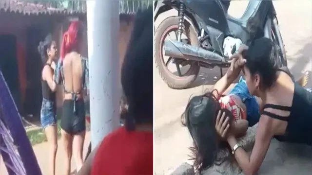 Imagem ilustrativa da notícia Mãe leva filha para brigar por 'macho' na rua em Castanhal
