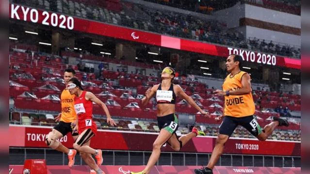 Imagem ilustrativa da notícia Brasil conquista pódio duplo nos 200 metros feminino T11