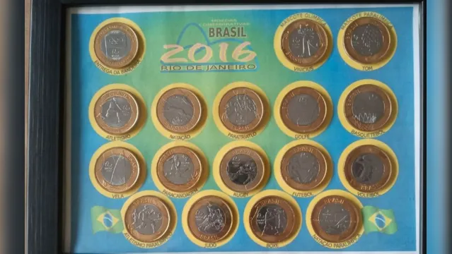 Imagem ilustrativa da notícia De ouro, moedas das Olimpíadas do Rio valorizam 300%