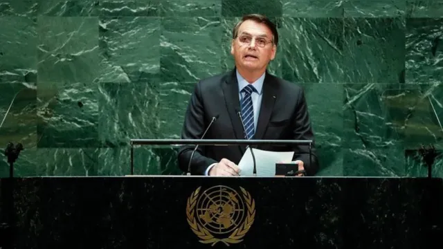 Imagem ilustrativa da notícia Bolsonaro abre Assembleia das Nações Unidas, nesta terça