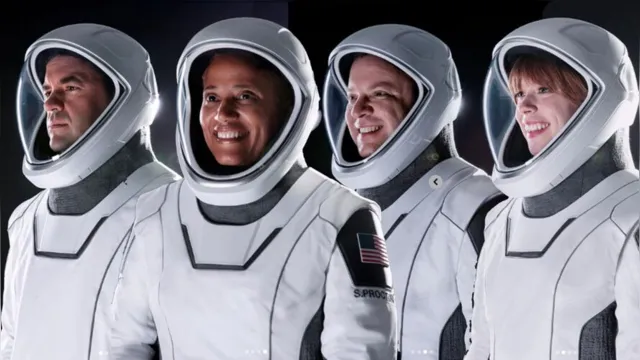 Imagem ilustrativa da notícia Foguete de Elon Munsk vai ao espaço apenas com turistas