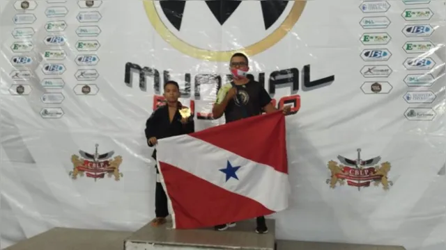Imagem ilustrativa da notícia Atleta mirim é campeão mundial de jiu-jitsu no Ceará