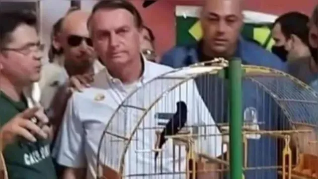 Imagem ilustrativa da notícia Bolsonaro vai a competição de pássaros em extinção no DF
