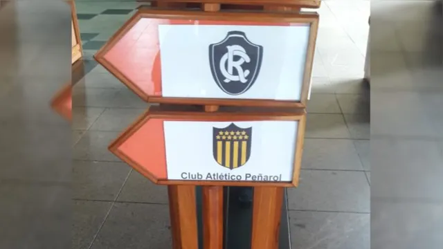 Imagem ilustrativa da notícia Hotel em Belém comete gafe com escudo de clube; Veja!  