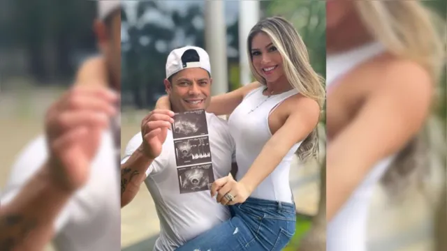 Imagem ilustrativa da notícia Hulk e esposa anunciam gravidez do primeiro filho juntos