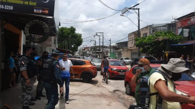 Imagem ilustrativa da notícia Vídeo: policial militar é baleado no Guamá