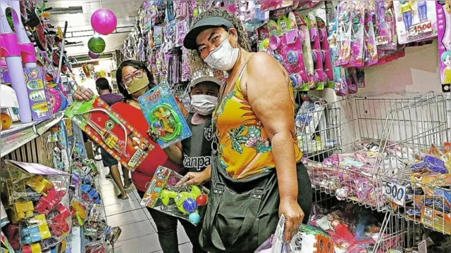 Imagem ilustrativa da notícia Lojistas reclamam das vendas de brinquedos