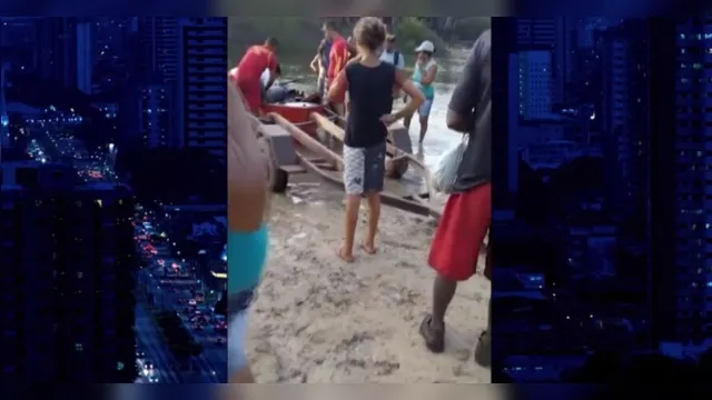 Imagem ilustrativa da notícia Vídeo: criança morre afogada em festa no Pará