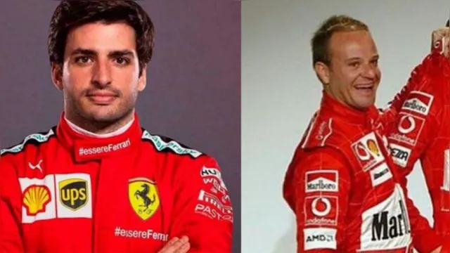 Imagem ilustrativa da notícia Sainz diz que não quer ser um "Barrichello" na Ferrari