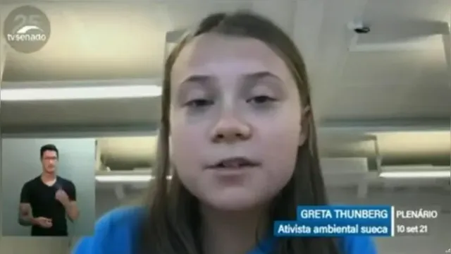 Imagem ilustrativa da notícia Greta Thunberg fala da Amazônia e critica Bolsonaro