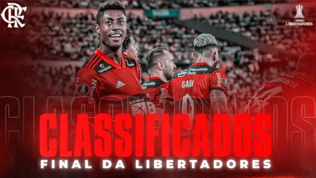 Imagem ilustrativa da notícia Flamengo vence e encara o Palmeiras na final da Libertadores