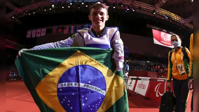 Imagem ilustrativa da notícia Nathan Torquato é 1ºcampeão de parataekwondo da história