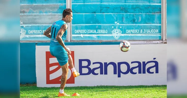 Imagem ilustrativa da notícia Atacante inicia transição e poderá ser opção no Paysandu
