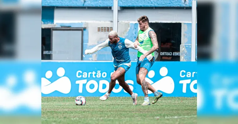 Imagem ilustrativa da notícia Paysandu encerra treinos em Belém para embate com Criciúma