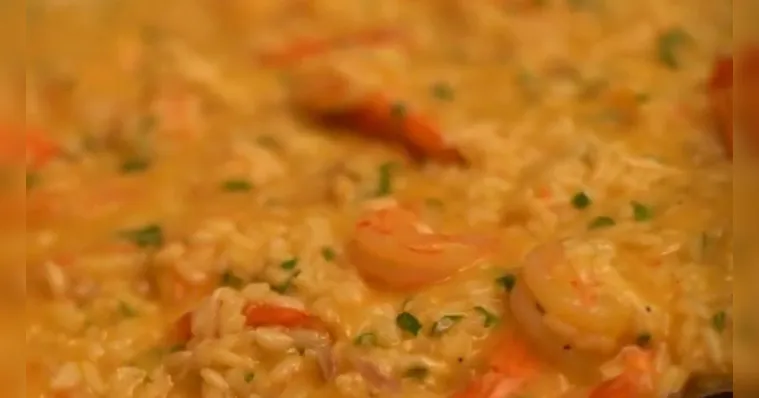 Imagem ilustrativa da notícia Risoto
de Camarão rápido e cremoso? Temos!