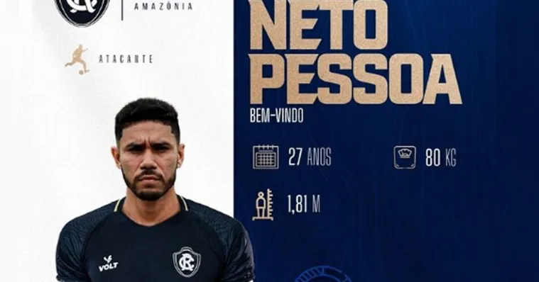 Imagem ilustrativa da notícia Clube do Remo anuncia oficialmente novo atacante