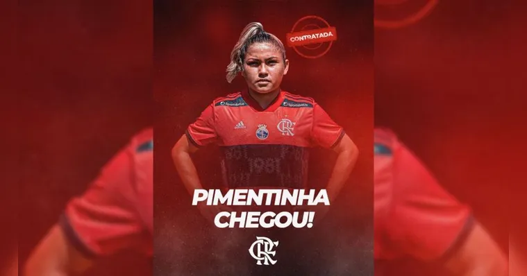 Imagem ilustrativa da notícia Paraense Pimentinha "atravessa" e vai jogar no Flamengo