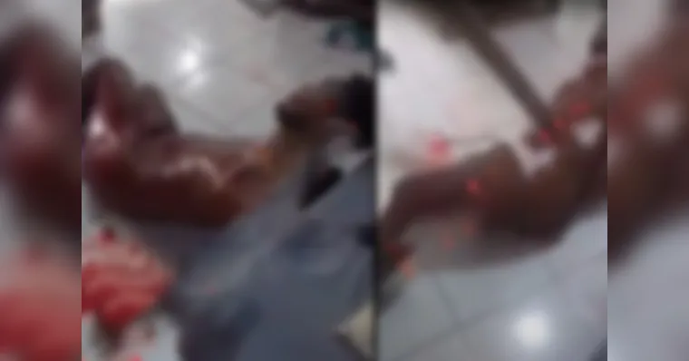 Imagem ilustrativa da notícia Vídeo: "Tribunal do Crime" espanca estuprador de criança