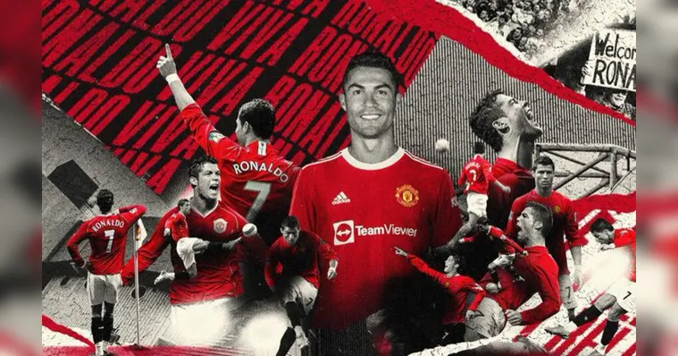 Imagem ilustrativa da notícia Manchester United conclui contratação de Cristiano Ronaldo