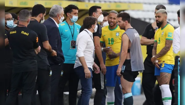 Imagem ilustrativa da notícia Fifa investiga jogo entre Brasil e Argentina