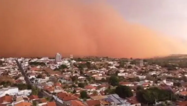 Imagem ilustrativa da notícia São Paulo volta a registrar tempestade de areia