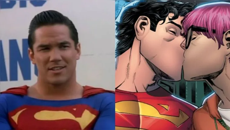 Imagem ilustrativa da notícia Superman dos anos 90 reprova versão bissexual do herói