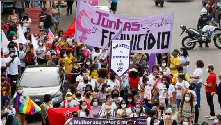 Imagem ilustrativa da notícia Mulheres pedem fim de feminicídios em Ananindeua
