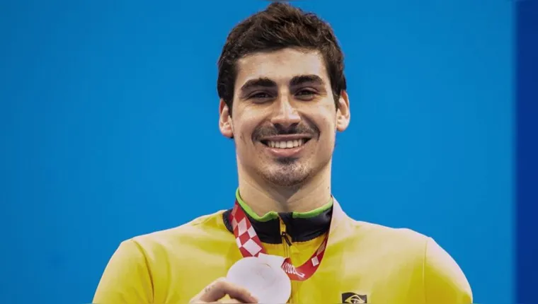 Imagem ilustrativa da notícia Brasileiro conquista o bronze na natação nos 100m livres