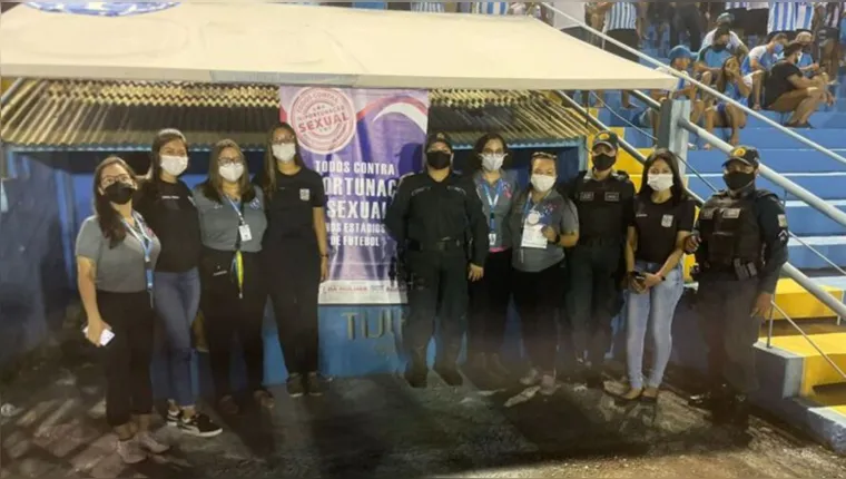 Imagem ilustrativa da notícia Paysandu defende fim da importunação às mulheres em estádio