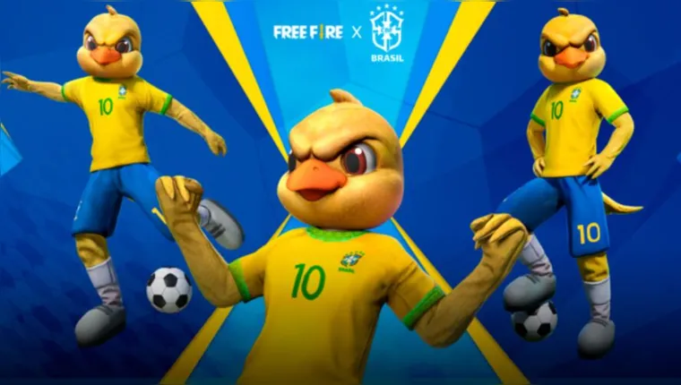 Imagem ilustrativa da notícia Free Fire: confira as novas skins da Seleção Brasileira