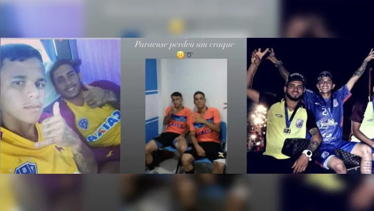 Imagem ilustrativa da notícia Jogadores e amigos se despedem de Bruninho, ex-Paysandu