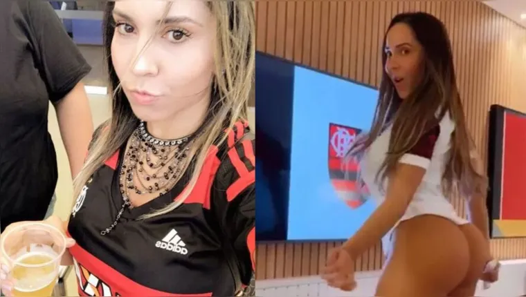 Imagem ilustrativa da notícia Vaza vídeo íntimo de Mulher Melão ao som do hino do Flamengo