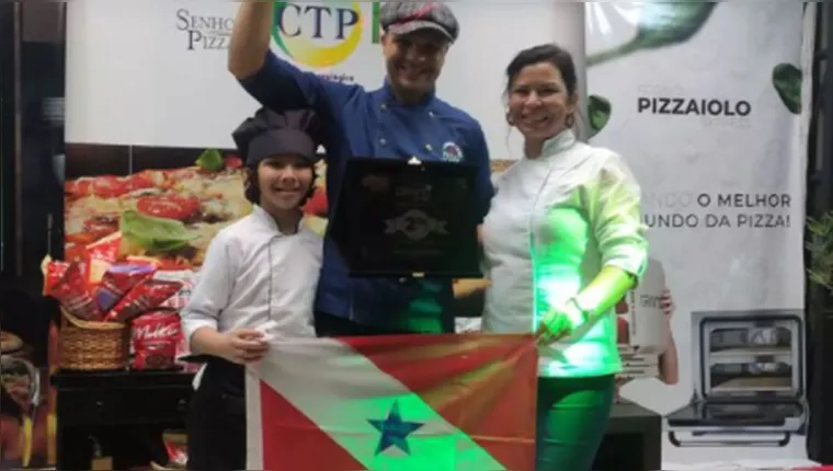 Imagem ilustrativa da notícia Pizza paraense conquista 2º lugar em concurso nacional