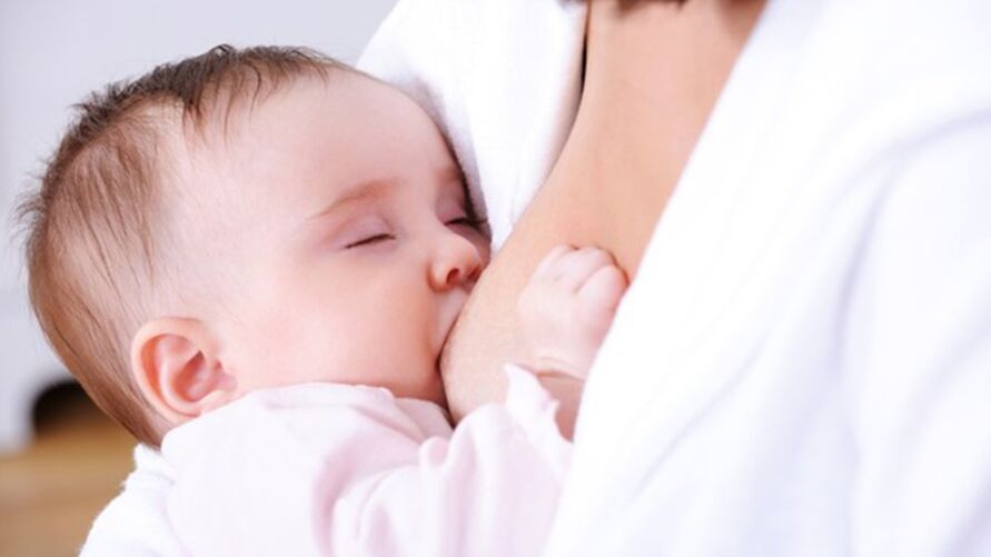 A saúde do bebê também tem grandes benefícios com a amamentação