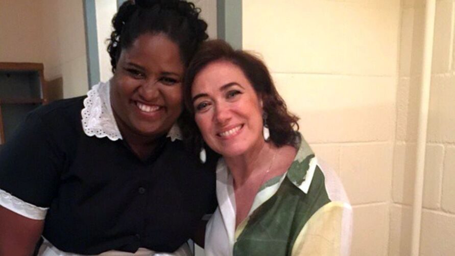 A atriz paraense contracenava com Lilia Cabral (foto), Alexandre Nero e Othon Bastos A atriz paraense contracenava com Lilia Cabral (foto), Alexandre Nero e Othon Bastos