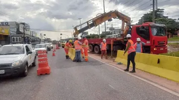 A obra terá o objetivo de minimizar os transtornos aos usuários da BR