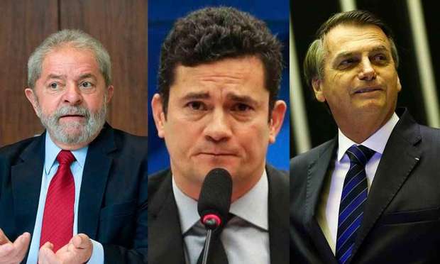 Imagem ilustrativa da notícia: Moro vence Bolsonaro, mas perde para Lula no 2º turno